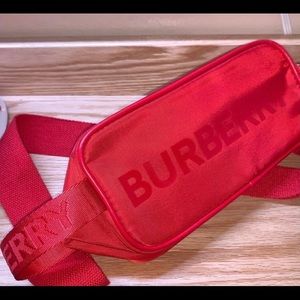 Burberry Bum Bag Fanny Pack (red)